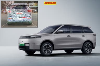 JSW Motors’s Jaecoo J5-based electric SUV spied testing in India