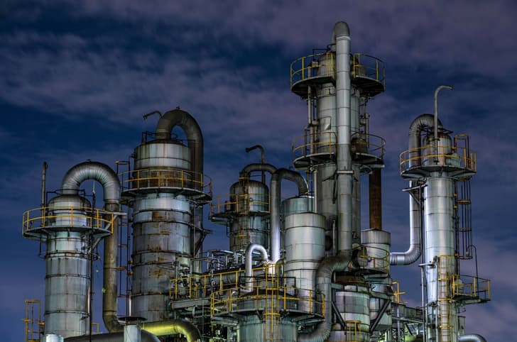Oil refinery