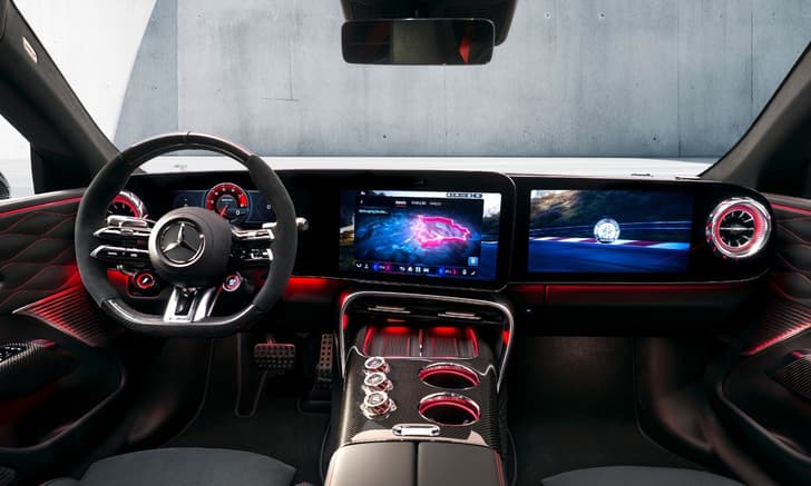Mercedes-Benz AMG GT 4-Door Coupe interior