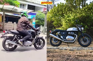 Which Continental GT is Royal Enfield testing now?