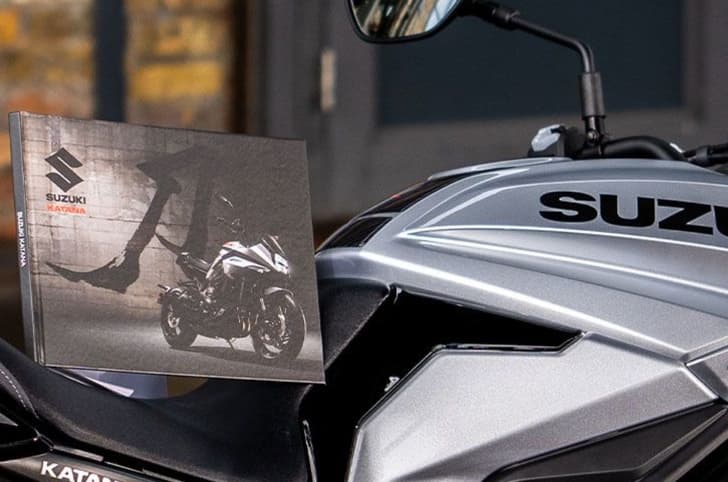 Suzuki Katana Limited edition commemorative book