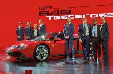 Ferrari debuts the 849 Testarossa in India