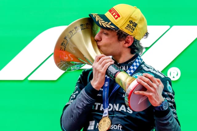 Antonelli scores first F1 win at Chinese GP