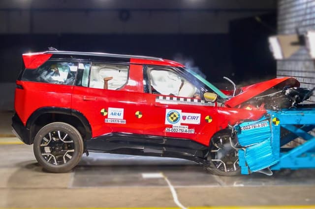 Tata Sierra scores 5-star safety rating in BNCAP crash tests
