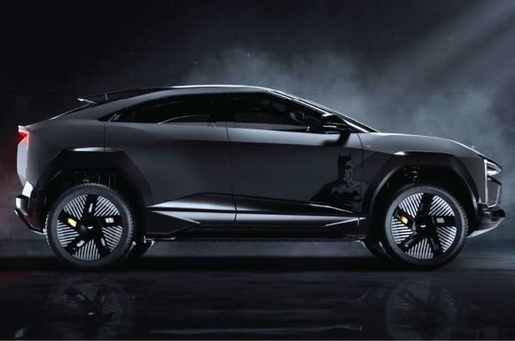 Mahindra BE 6 Batman Edition side profile