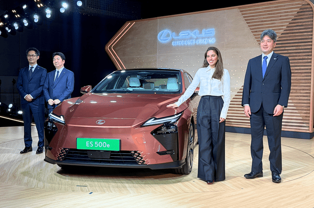 Lexus launches new ES 500e EV at Rs 89.99 lakh
