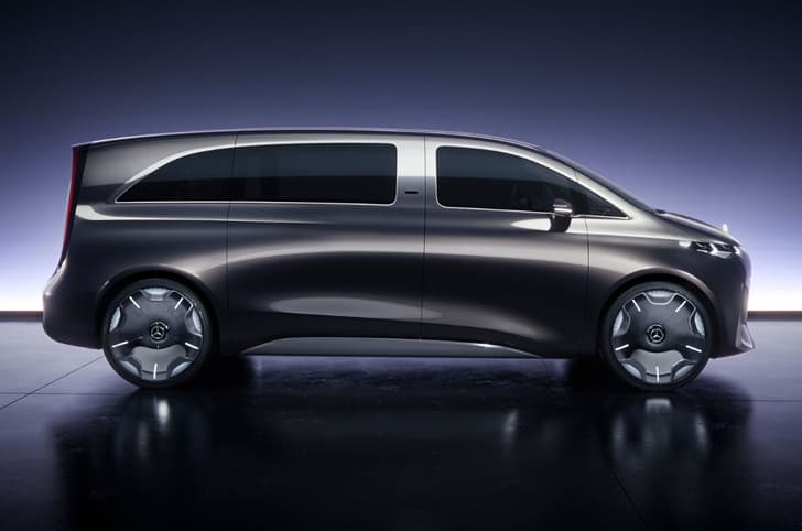 Mercedes-Benz Vision V concept side