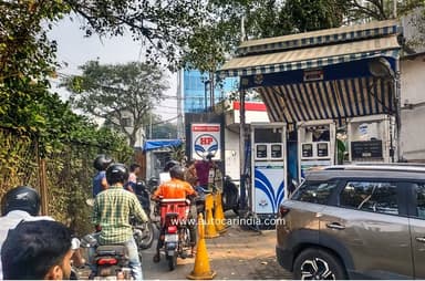 Excise duty on petrol, diesel reduced as crude prices rise