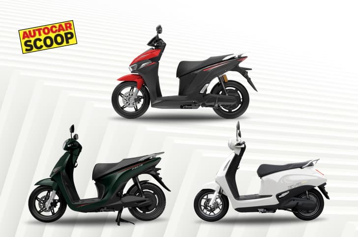 Vinfast scooters left side profile static images