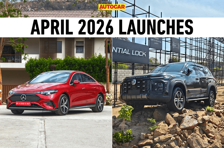 Upcoming car launches in April 2026
