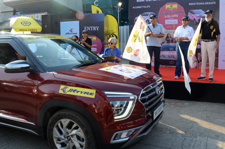 JK Tyre WIAA Women's Car Rally to the Valley