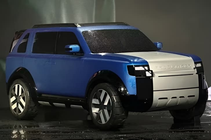 Chery JLR Concept 97 front quarter static Chery JLR Concept 97 front quarter static