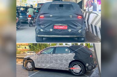 Hyundai Ioniq 5 facelift spied testing in India