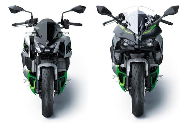 Kawasaki Ninja 7 Hybrid and Z7 Hybrid updated 