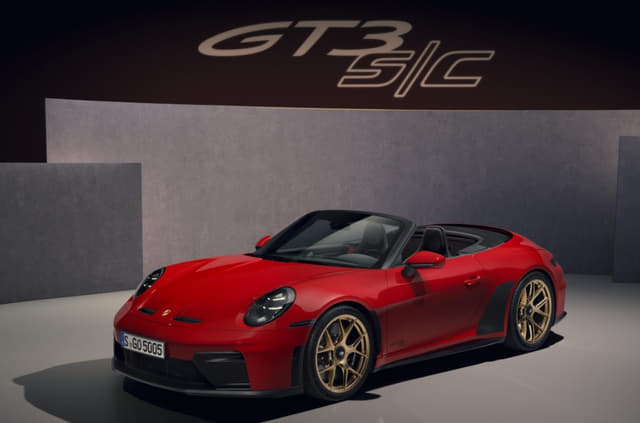 Porsche unveils 911 GT3 S/C Cabriolet