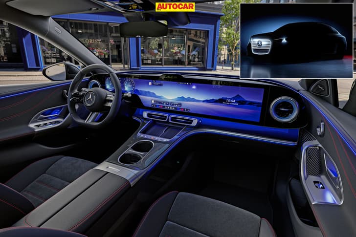 mercedes c class ev interior
