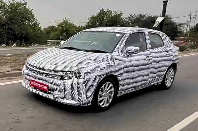 2026 Maruti Baleno facelift spied for the first time