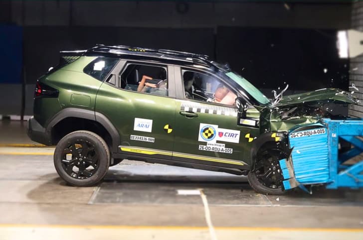 Renault Duster scores 5-star safety rating in BNCAP crash tests