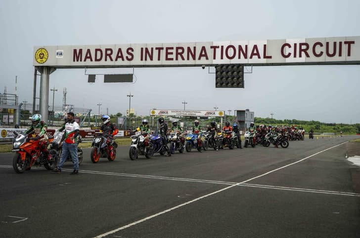 RACR riding school set for May 21–23 at Madras International Circuit