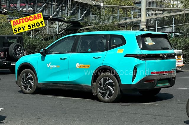 New Vinfast Limo Green electric taxi spied in India