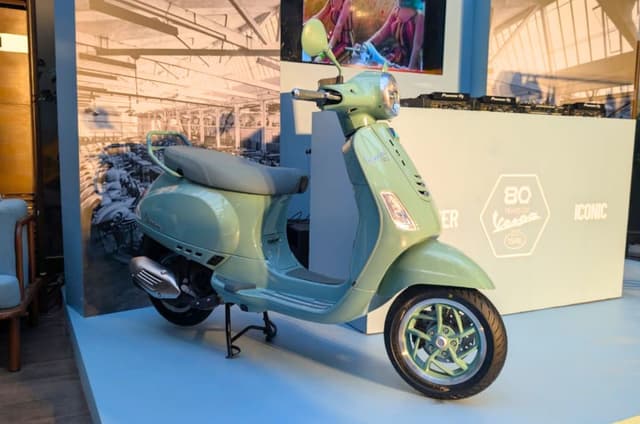 Vespa Tech 80th edition unveiled in India