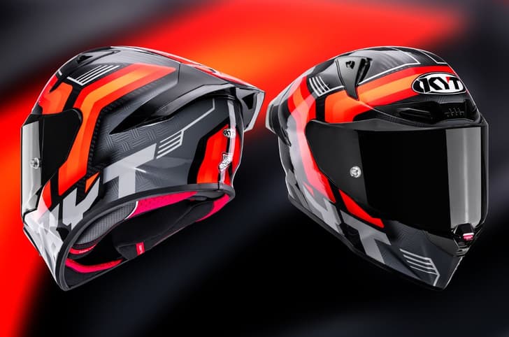 KYT R2R front and rear left and right angle in studio