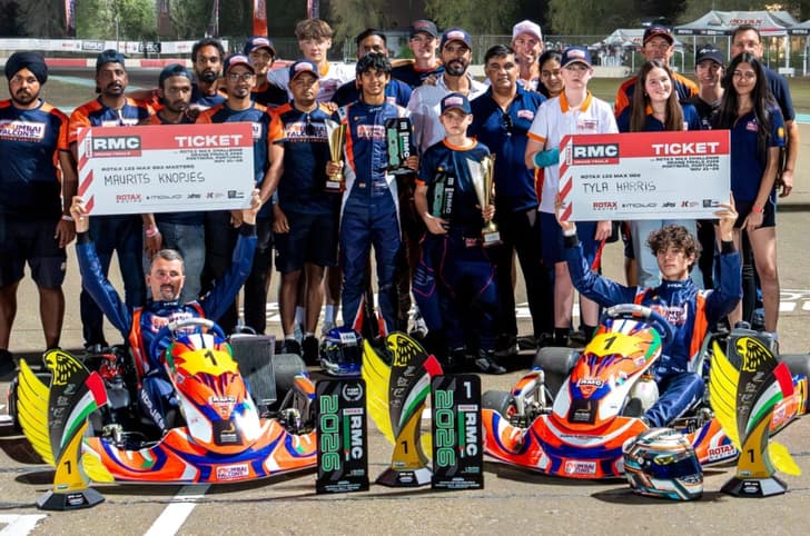 Mumbai Falcons UAE Rotax karting
