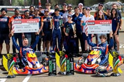 Mumbai Falcons wins UAE Rotax Max karting titles
