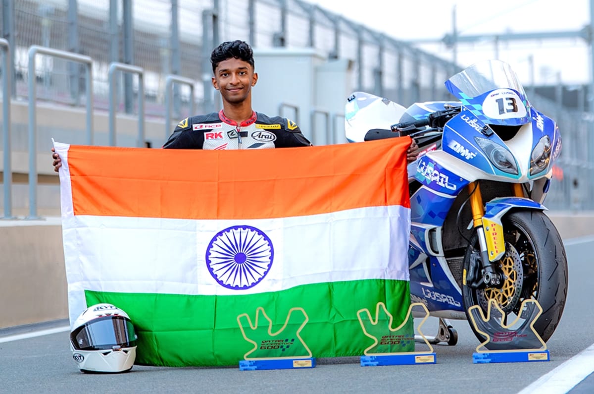 News Johann Emmanuel wins Qatar Superstock 600 Championship 1 hr ago Unnatee Gidithuri