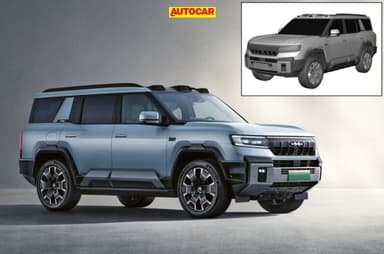 BYD Leopard 8 PHEV design patent filed in India