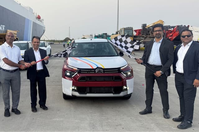 Citroen commences exports of the Basalt from India