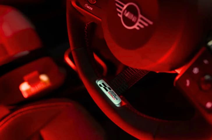 Mini Cooper S GP Inspired Edition steering wheel Mini Cooper S GP Inspired Edition steering wheel