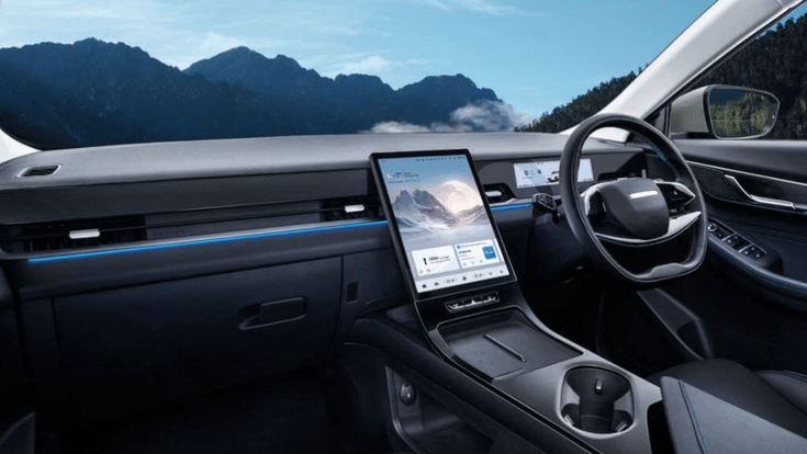 Jaecoo J5 interior