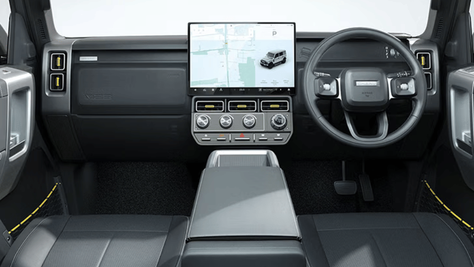 icar v23 interior