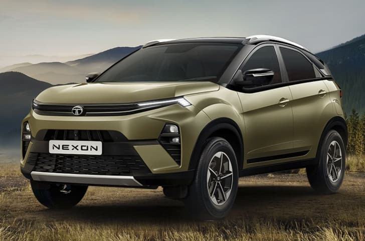 Tata Nexon front quarter static