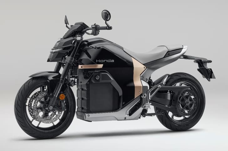 Honda WN7 electric bike design patented in India