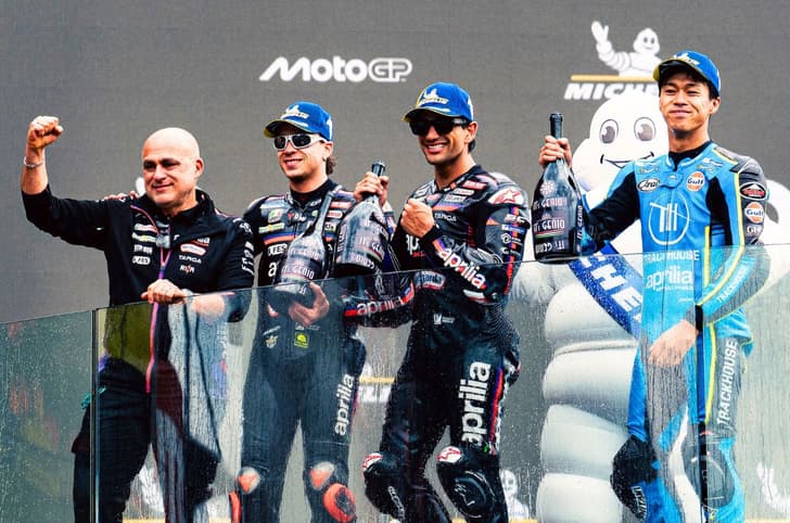 2026 French MotoGP race podium