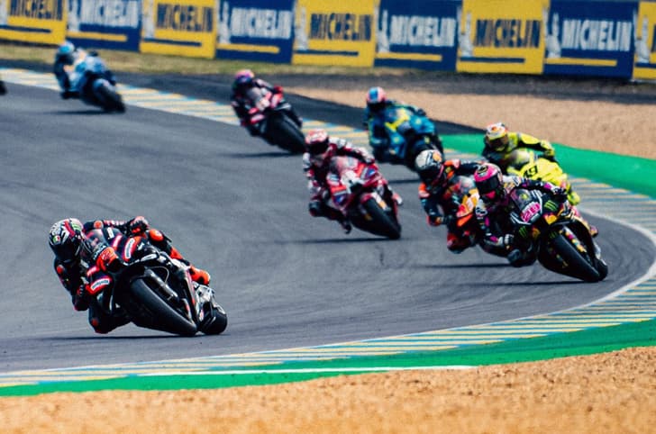 2026 French MotoGP race action shot