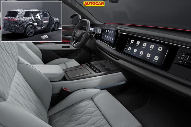 Audi reveals interior of upcoming Q9 flagship SUV