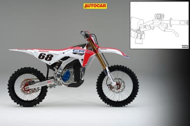 Honda patent hints at simulated clutch, haptic feedback for electric MX bikes