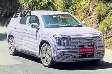 New Maruti three-row EV spied testing 