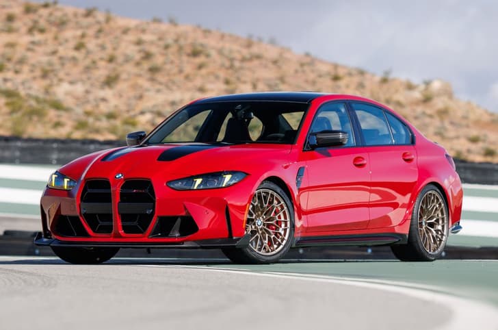 BMW M3 CS Handschalter front quarter static