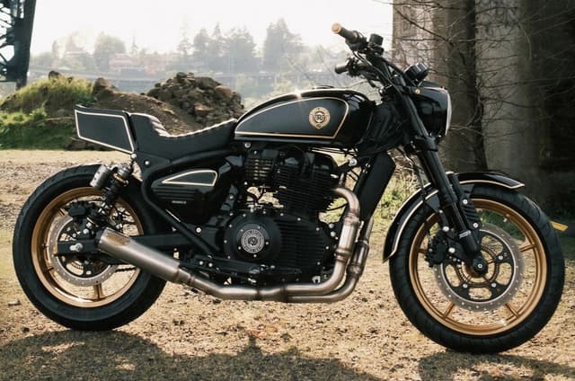 Royal Enfield Shotgun 650-based custom motorcycle unveiled