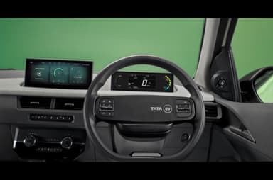 Tata reveals interior of the 2026 Tiago EV facelift