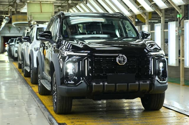 MG starts production of the Majestor SUV