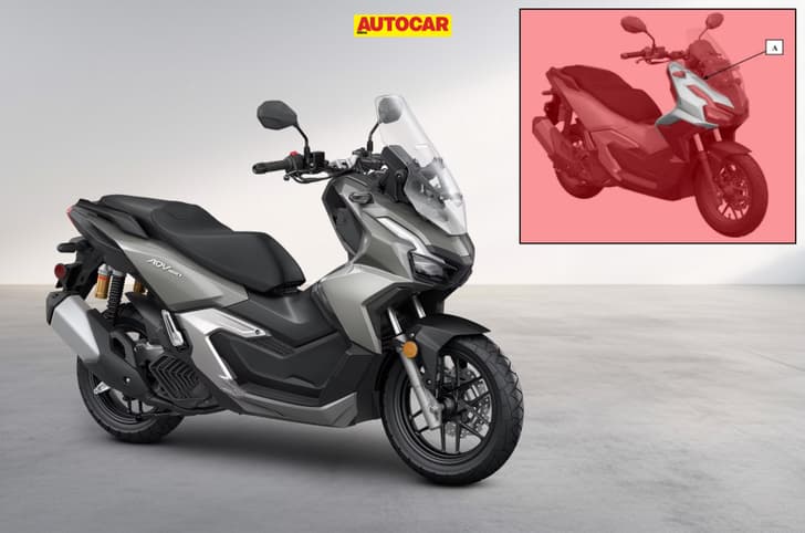 Honda ADV160 maxi-scooter patented in India
