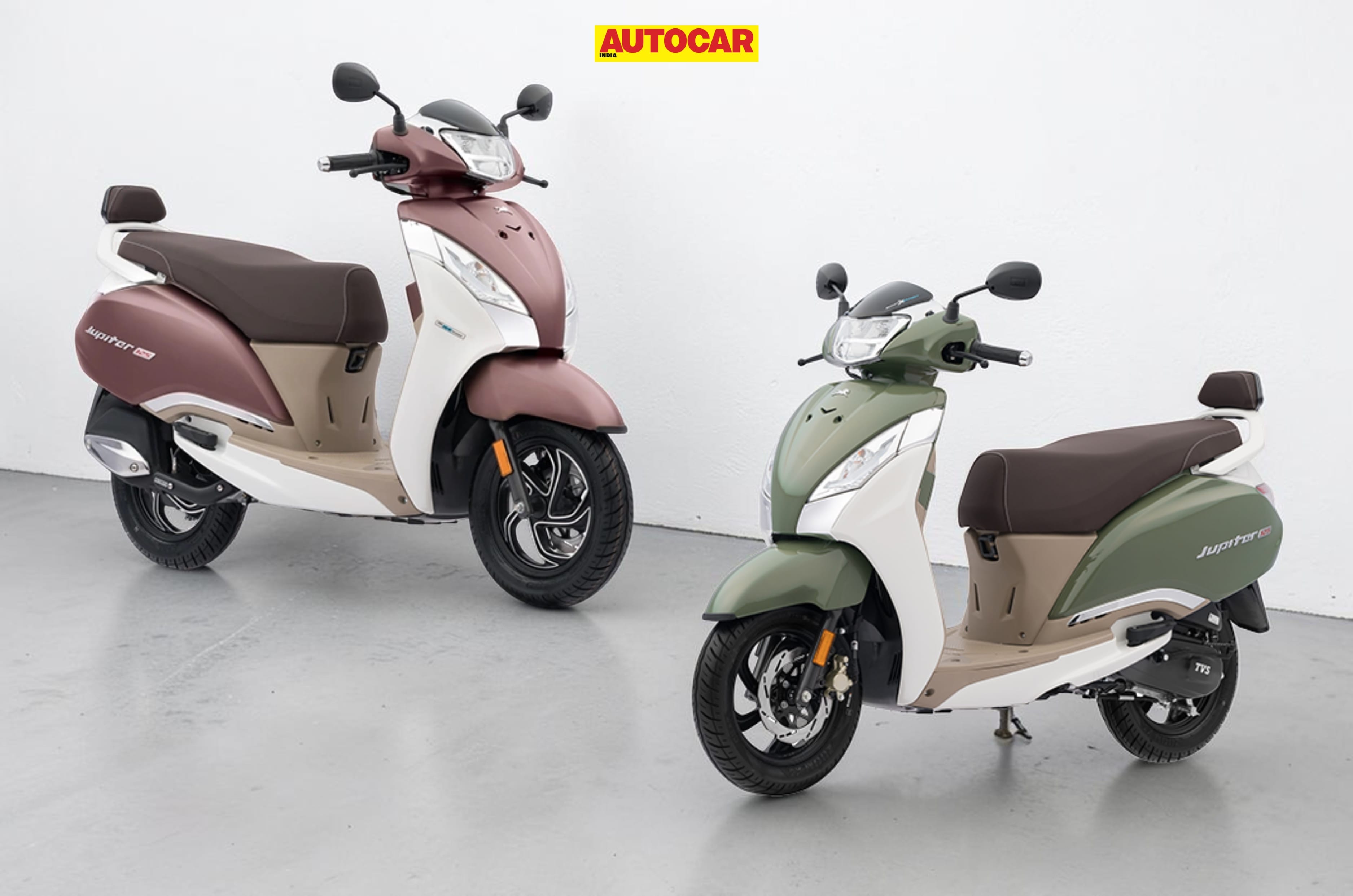 TVS Jupiter 125 gets two new colour options