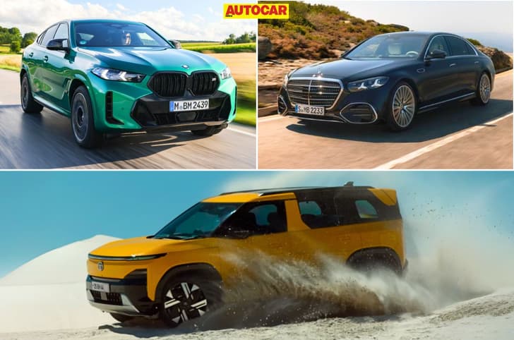 Upcoming car launches in June 2026 BMW X6 M60i, Mercedes S-Class facelift, tata Sierra EV driving