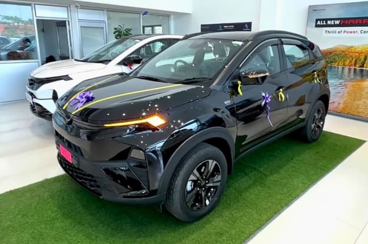 Tata Nexon in showroom