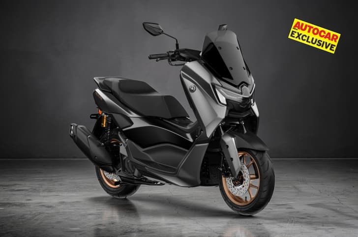 Yamaha NMax 155 front right side static in studio